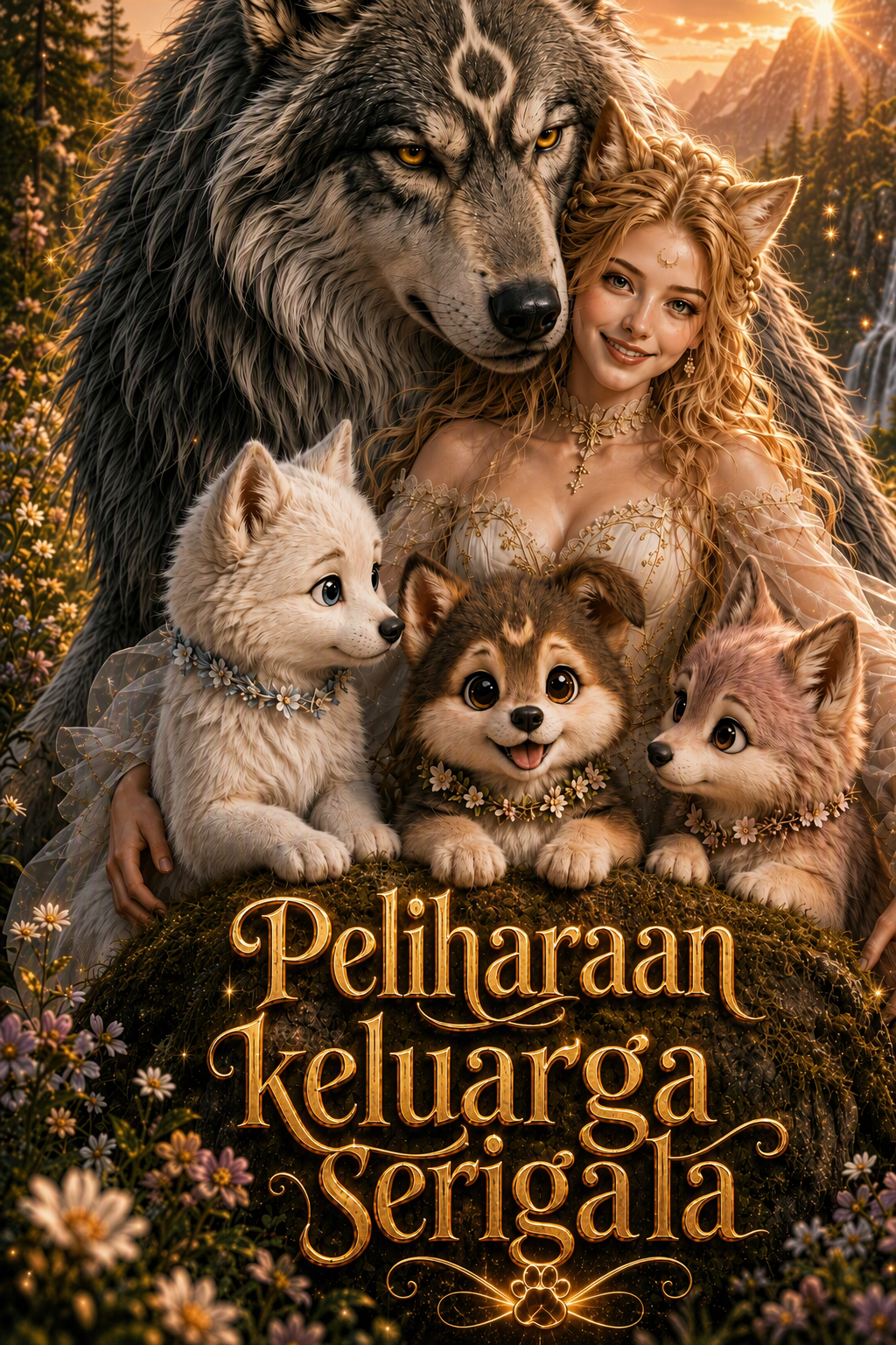 Peliharaan keluarga serigala