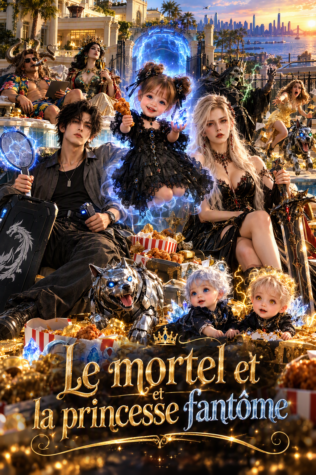 Le mortel et la princesse fantôme