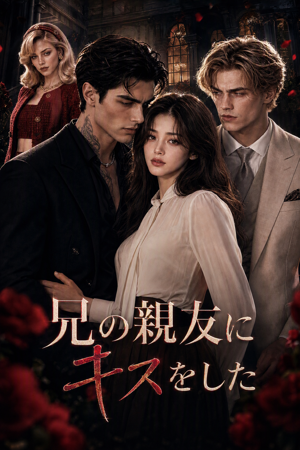 兄の親友にキスをした