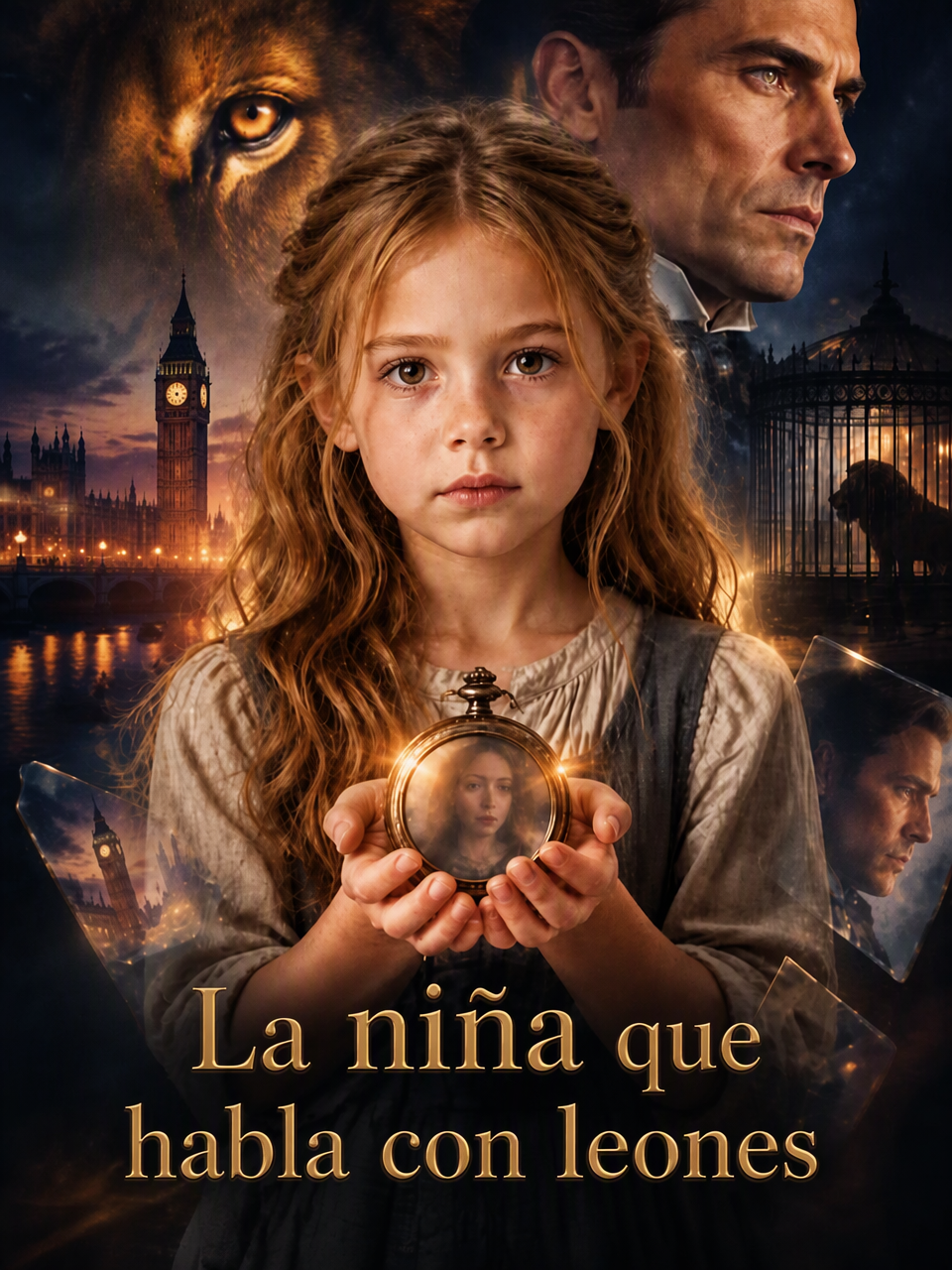 La niña que habla con leones