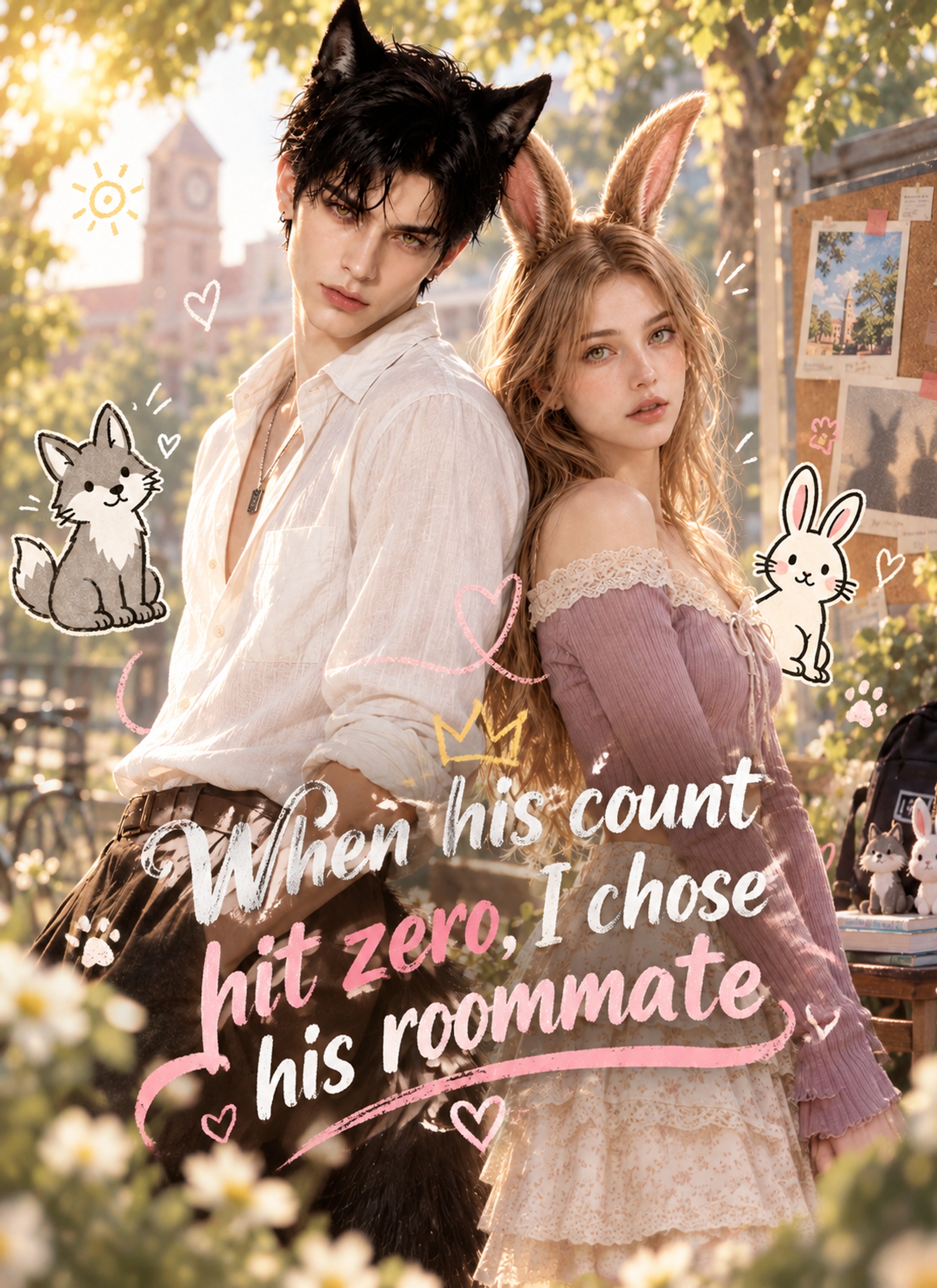 When his count hit zero, I chose his roommate