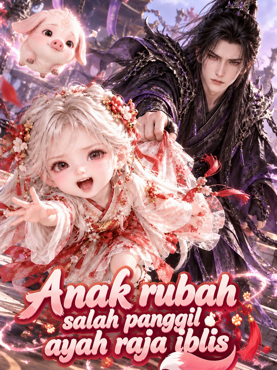 Anak rubah salah panggil ayah raja iblis