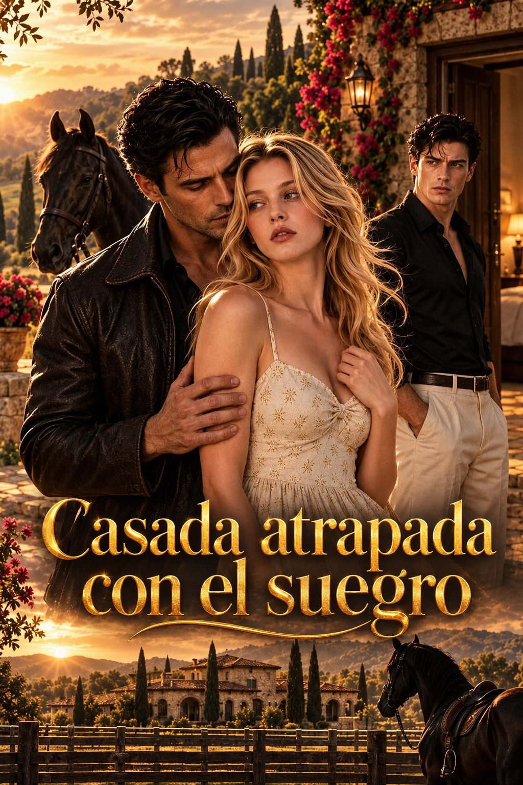 Casada atrapada con el suegro