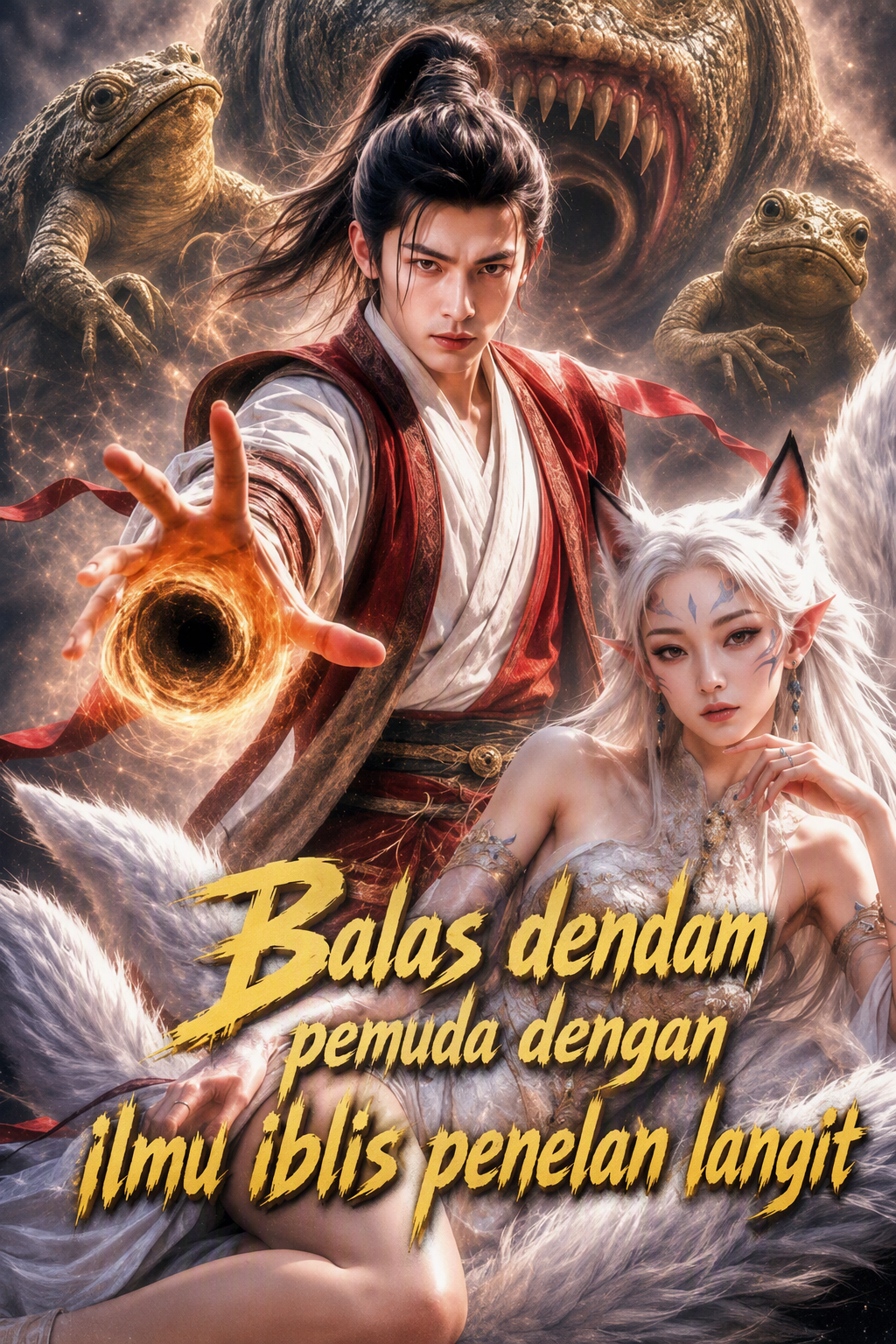 Balas dendam pemuda dengan ilmu iblis penelan langit